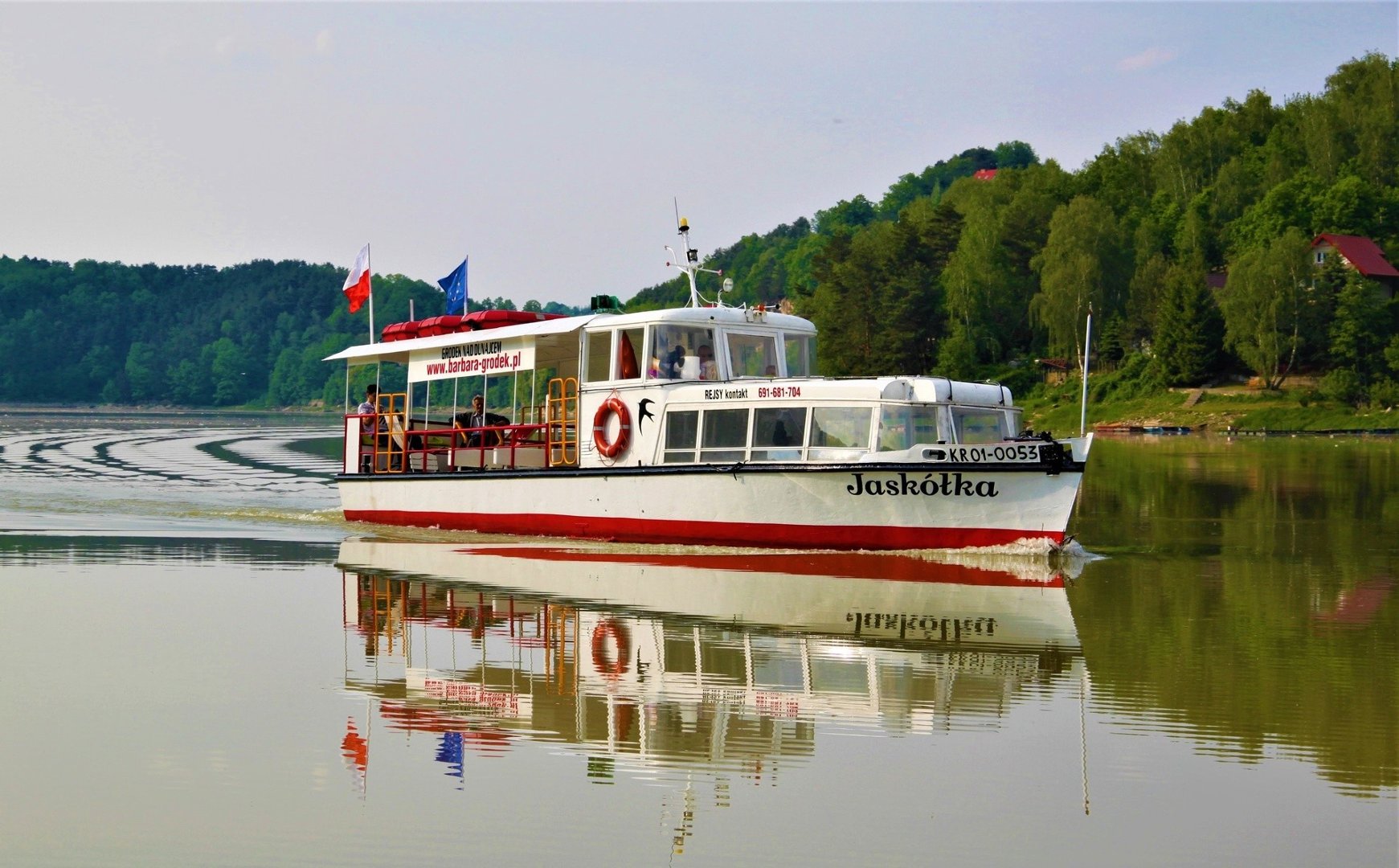 2022.07.10 Pogórze Rożnowskie - Rejs Statkiem (archiwum)