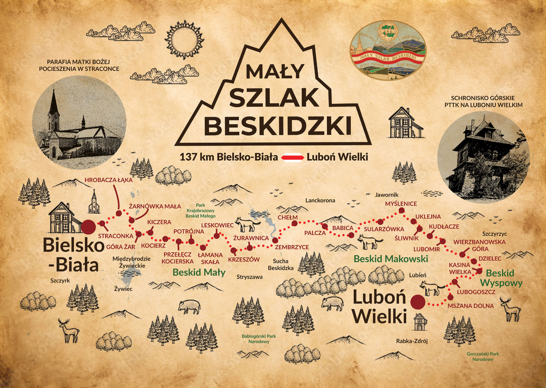 25-26.06.2026 Mały Szlak Beskidzki cz.2